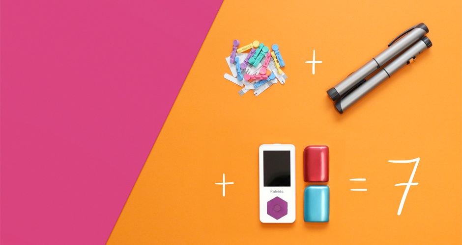 Kaleido insulin pumps and handset