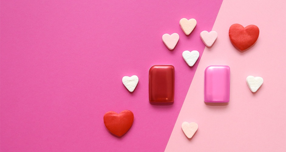 Kaleido-valentine Two Kaleido insulin pumps